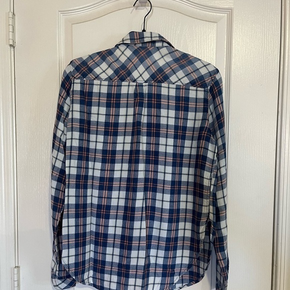 CLOTH AND STONE Anthropologie Plaid Button Down Shirt - Picture 4 of 4